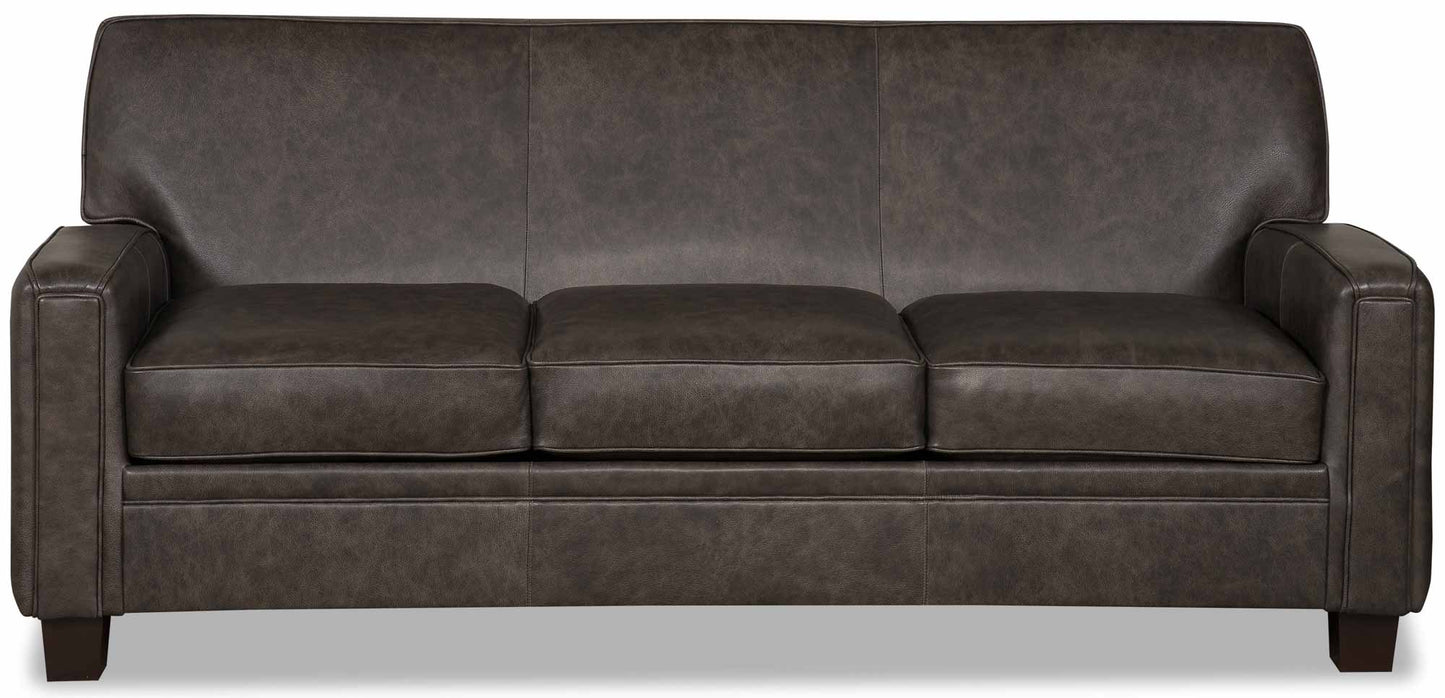Vanderpump Leather Sofa