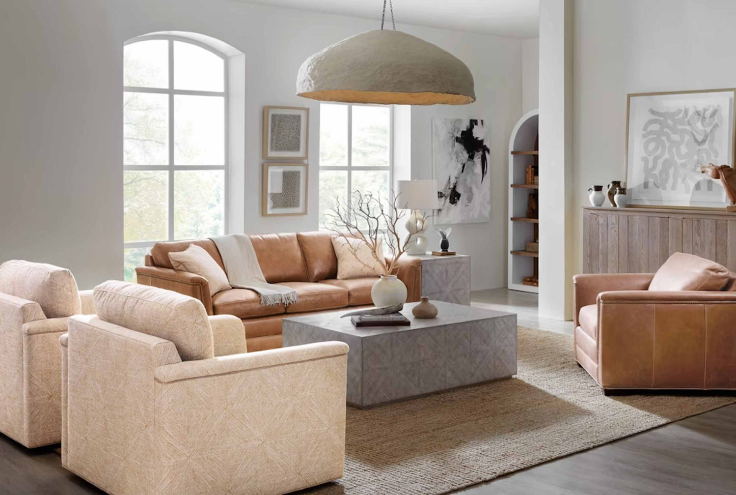Winter Leather Sofa