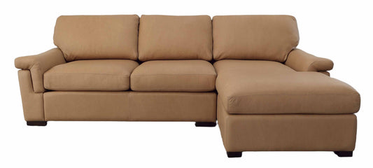 Lusso Leather Sofa With Chaise