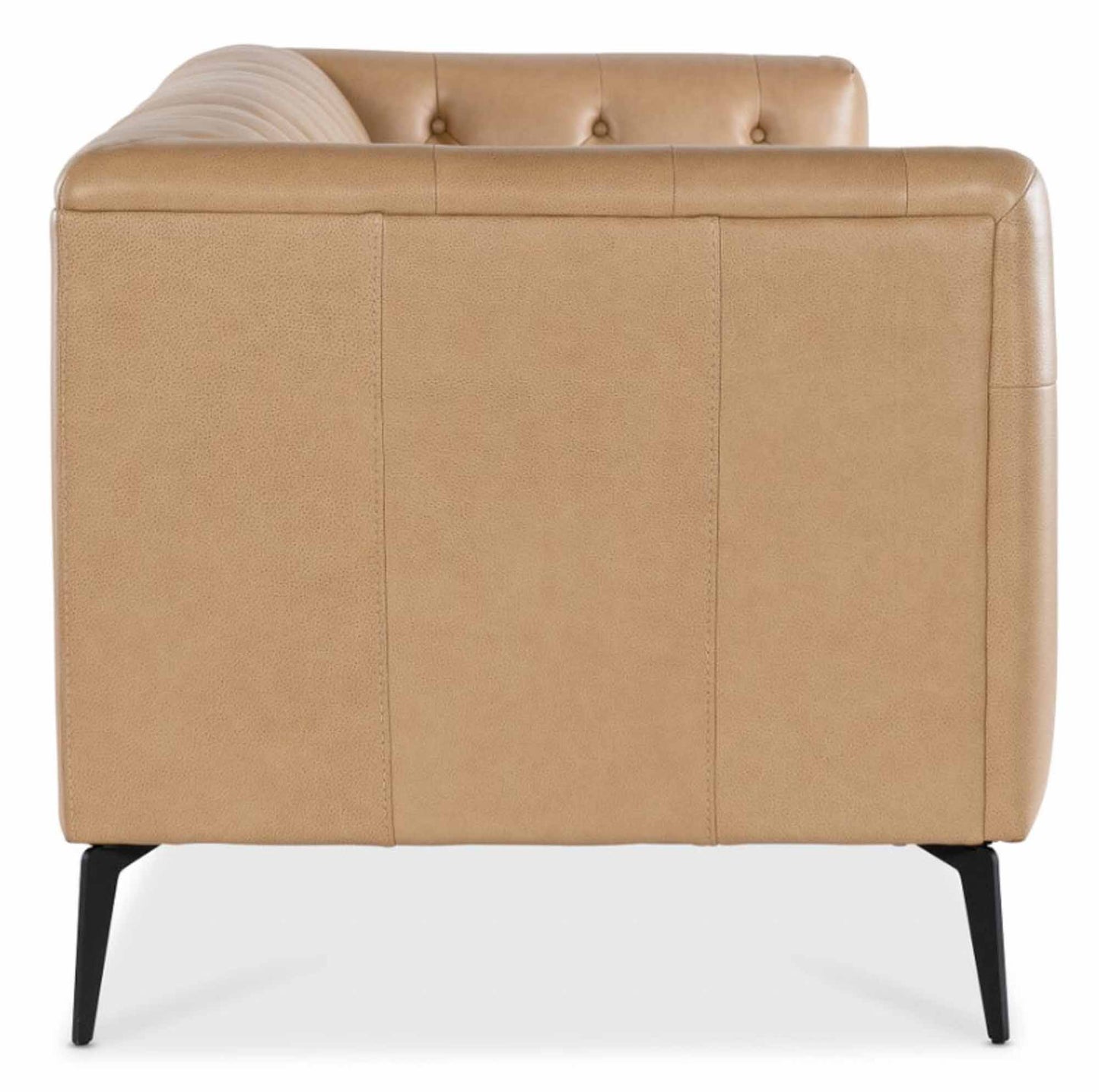 Nicolla Leather Sofa Light Brown