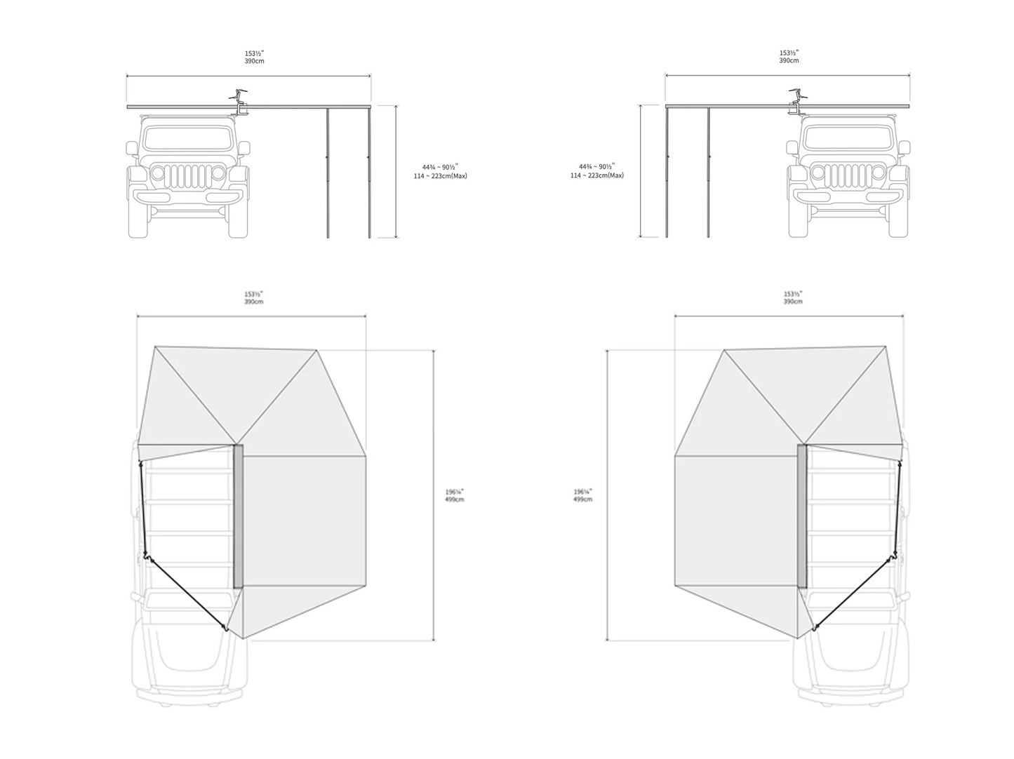 ExoShell 270 Awning