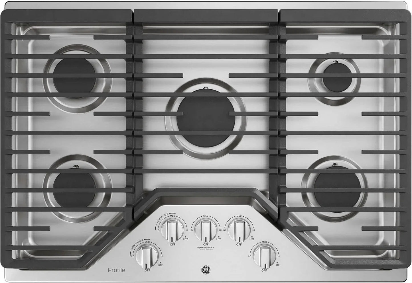 GE Profile PGP7030SLSS 30″ Built-in Gas Cooktops