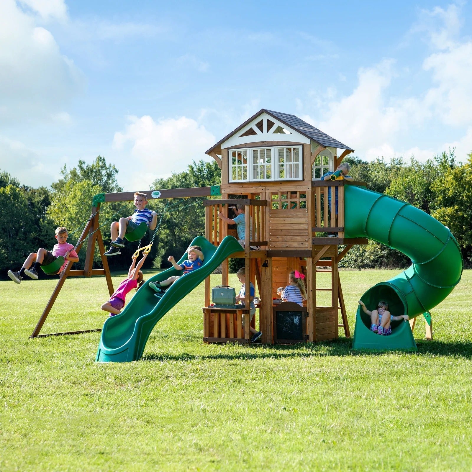 Bristol Point Swing Set – Shipping & Assembly Included