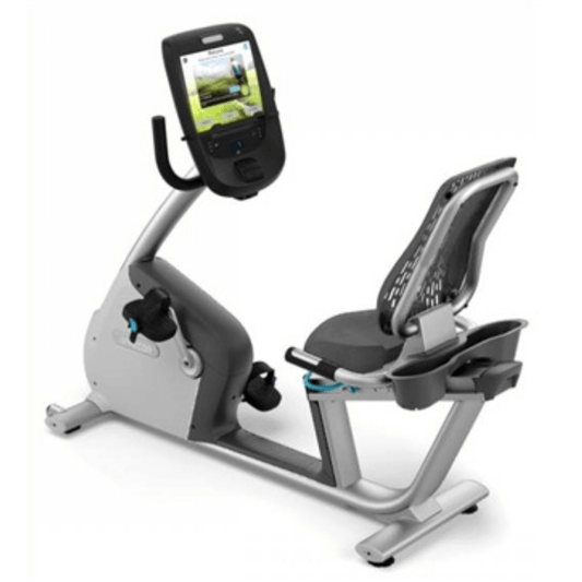 Precor RBK 885 Recumbent Bike + P82 Console