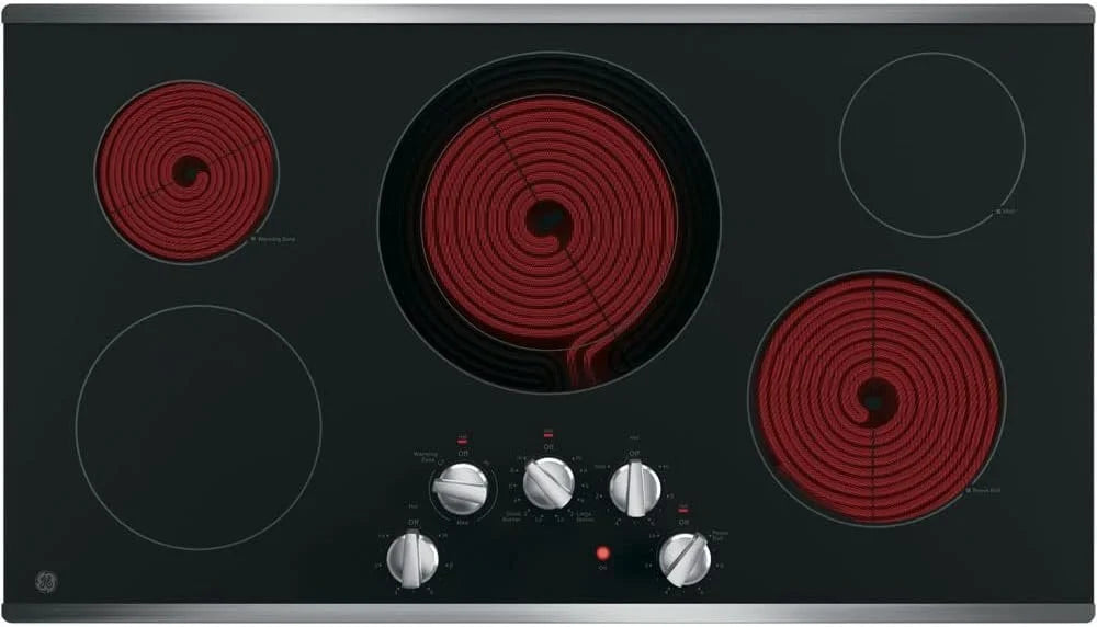 GE 36″ Built-In Electric Cooktops JP3036SLSS