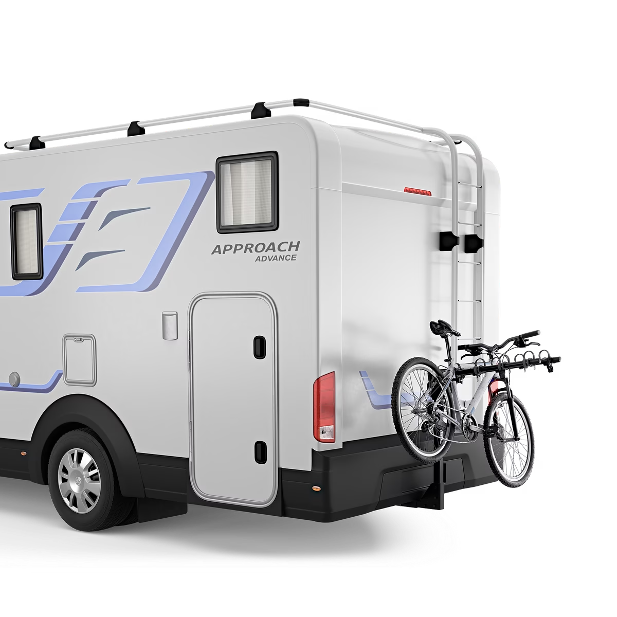 Range Hitch-Mount Platform Bike Racks