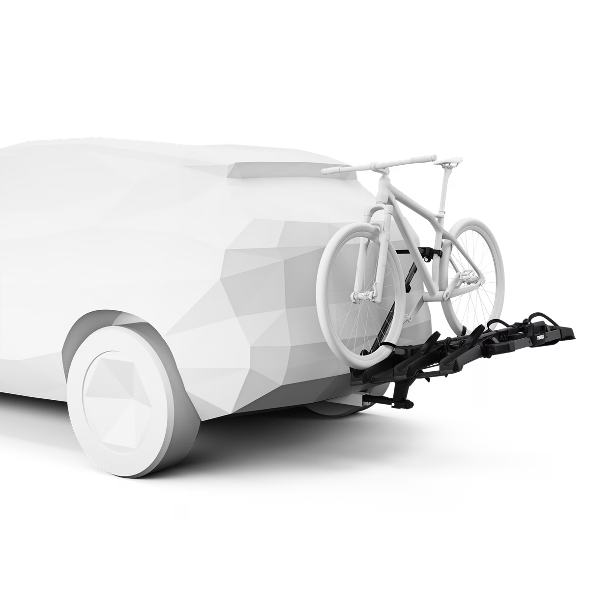 Hitch-Mount Platform Bike Racks