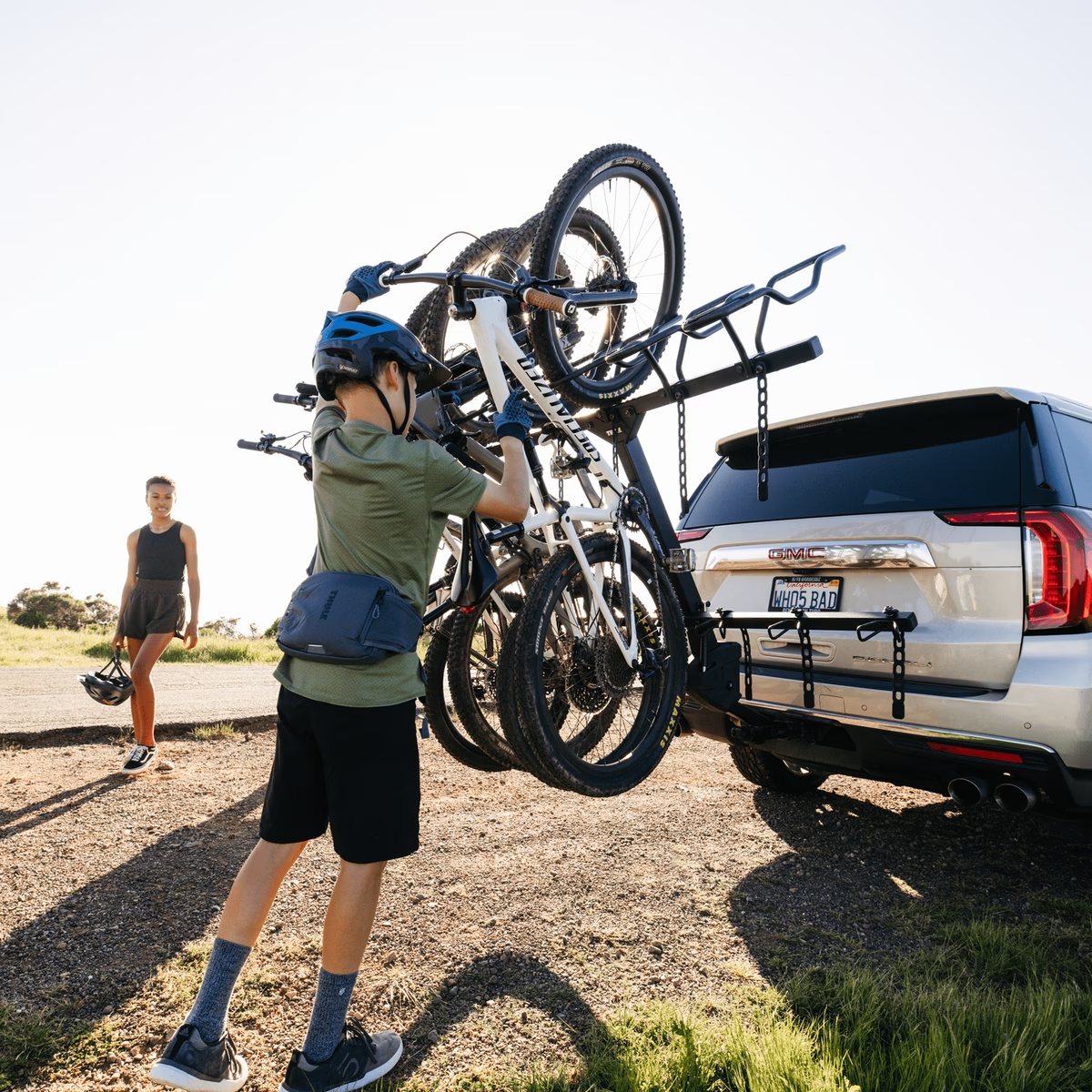 ReVert Hitch-Mount Platform Bike Racks