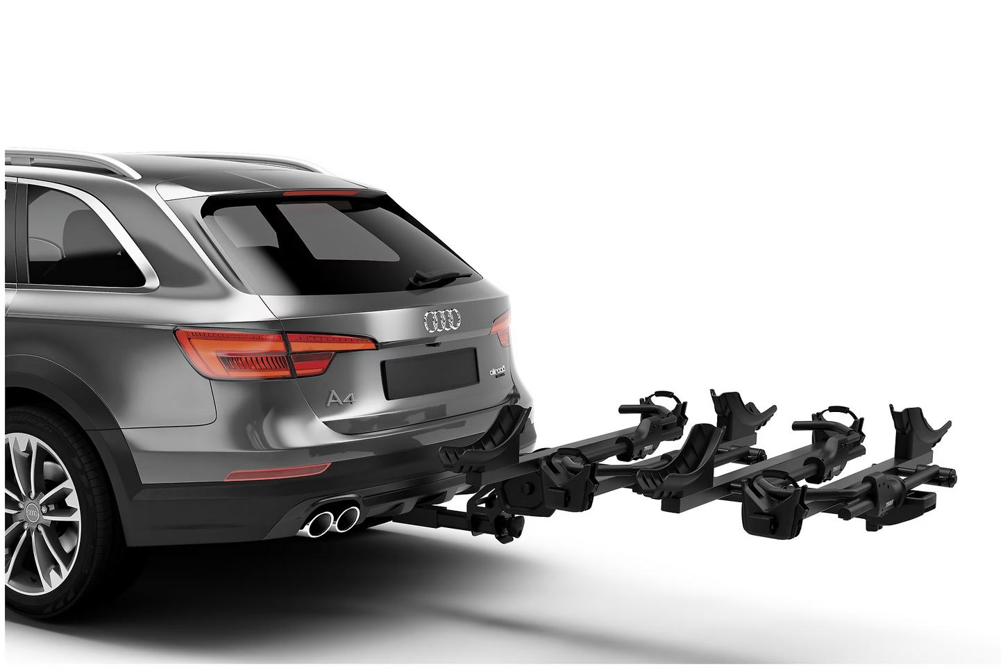 T2 Pro X Add-On Hitch-Mount Platform Bike Racks